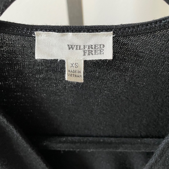 Wilfred Free Brigitte t-shirt black sz XS - Picture 2 of 5